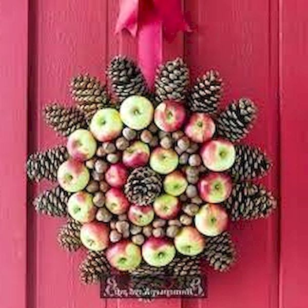 Яблоки, интересные идеи декора для украшения