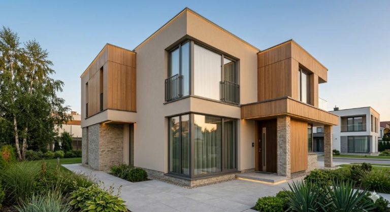 A contemporary home