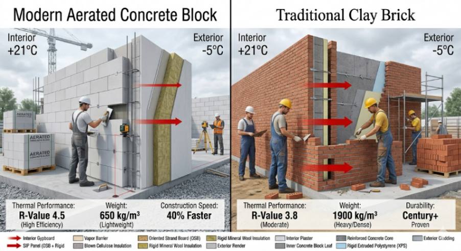 Газоблок чи цегла